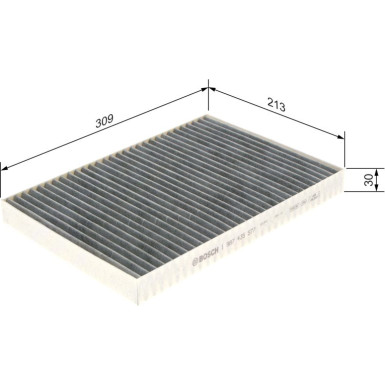 Filter, Innenraumluft 1 987 435 577
