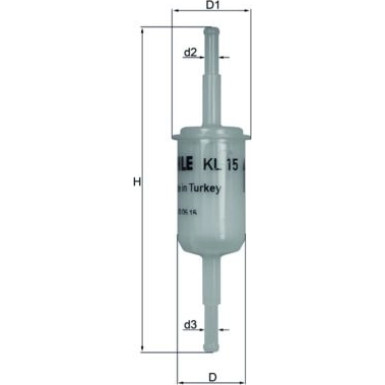 Knecht Kraftstofffilter KL 15 OF