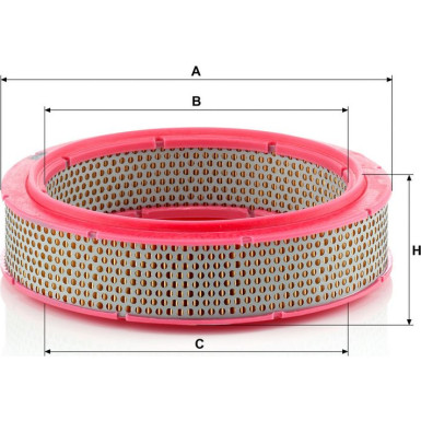 MANN-FILTER C 2436/1 Luftfilter MANN-FILTER C 2436/1 Luftfilter