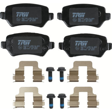 TRW Bremsbelagsatz, Scheibenbremse COTEC GDB1831 TRW Bremsbelagsatz, Scheibenbremse COTEC GDB1831