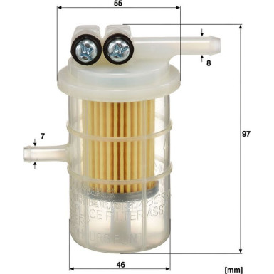 Kraftstofffilter WK 6055 Kraftstofffilter WK 6055