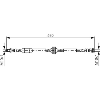 BOSCH Bremsschlauch 1 987 481 397