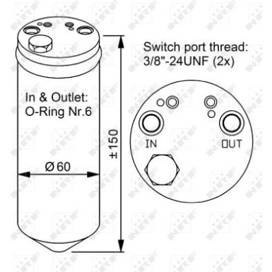 NRF Trockner, Klimaanlage EASY FIT 33329