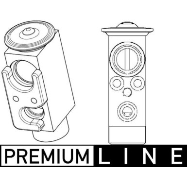 Mahle Expansionsventil, Klimaanlage BEHR Premium Line AVE 72 000P