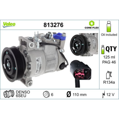 Kompressor, Klimaanlage 813276 Kompressor, Klimaanlage 813276