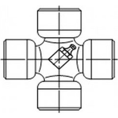 Spidan Gelenk, Längswelle U 765