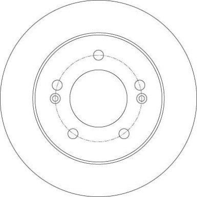 TRW Bremsscheibe DF6144 TRW Bremsscheibe DF6144