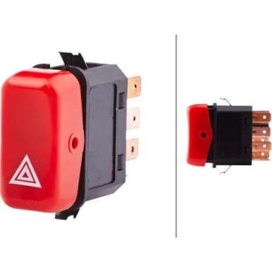 Hella Warnblinkschalter 6HH 004 175-021