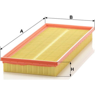 MANN-FILTER C 40 124 Luftfilter MANN-FILTER C 40 124 Luftfilter