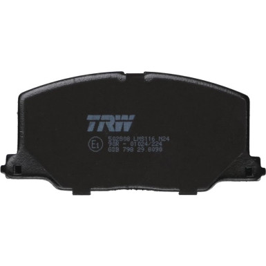 TRW Bremsbelagsatz, Scheibenbremse GDB798 TRW Bremsbelagsatz, Scheibenbremse GDB798