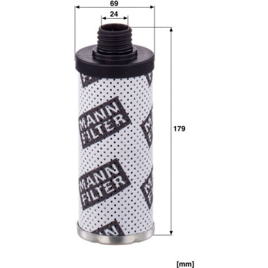 Filter, Arbeitshydraulik HD 7013 Filter, Arbeitshydraulik HD 7013