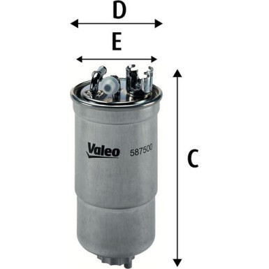 Valeo Kraftstofffilter 587500