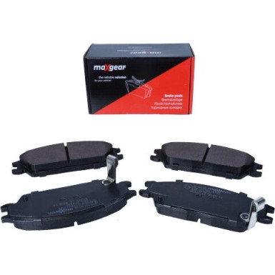 Maxgear Bremsbelagsatz, Scheibenbremse 19-0538 Maxgear Bremsbelagsatz, Scheibenbremse 19-0538