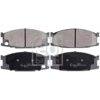 febi bilstein Bremsbelagsatz, Scheibenbremse 16949