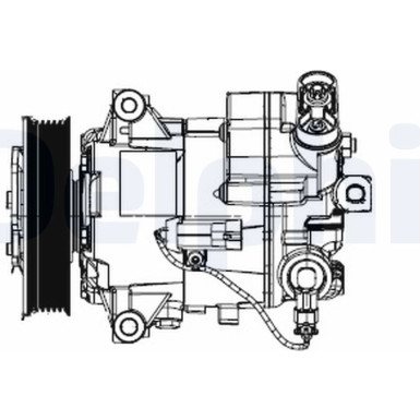 Kompressor, Klimaanlage TSP0155948 Kompressor, Klimaanlage TSP0155948