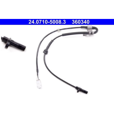 ATE Sensor, Raddrehzahl 24.0710-5008.3 ATE Sensor, Raddrehzahl 24.0710-5008.3