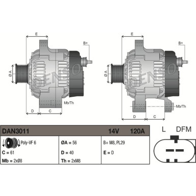 Generator DAN3011