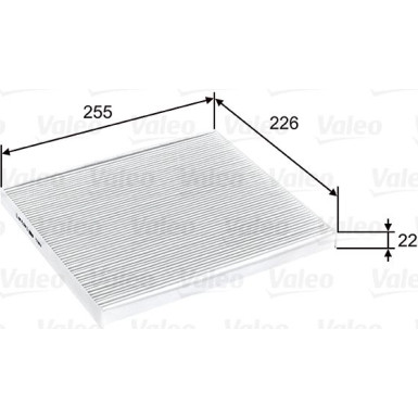 Valeo Filter, Innenraumluft VALEO ESSENTIAL 715804