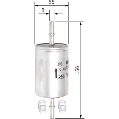 BOSCH Kraftstofffilter 0 450 905 316 BOSCH Kraftstofffilter 0 450 905 316