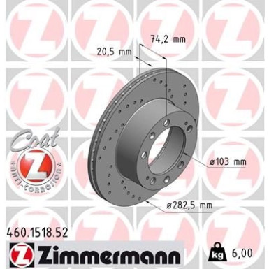 Bremsscheibe 460.1518.52
