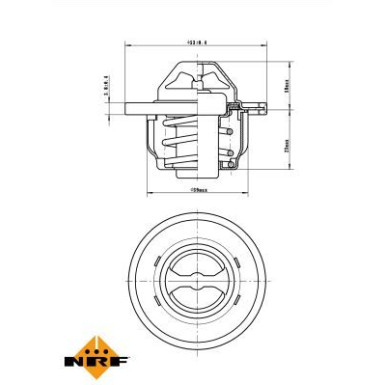 Thermostat, Kühlmittel 725089 Thermostat, Kühlmittel 725089