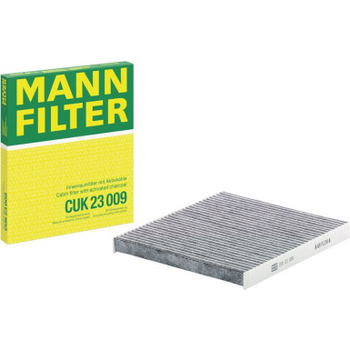 MANN-FILTER CUK 23 009 Innenraumfilter, Aktivkohlefilter