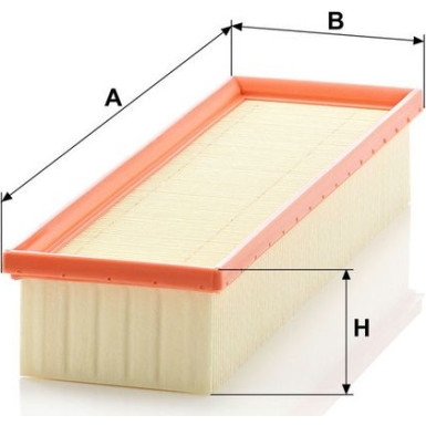 MANN-FILTER C 3485/2 Luftfilter MANN-FILTER C 3485/2 Luftfilter