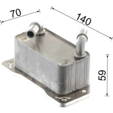 Ölkühler, Motoröl CLC 322 000P