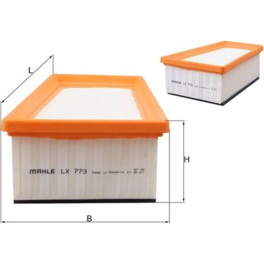 Luftfilter LX 773 Luftfilter LX 773