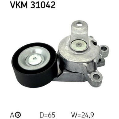 SKF Spannrolle, Keilrippenriemen VKM 31042