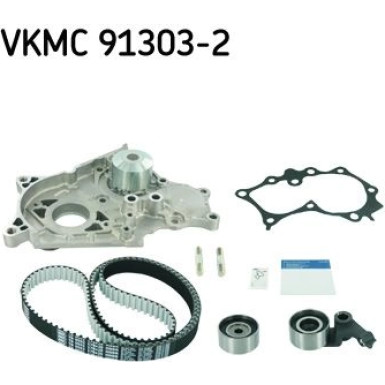 SKF Wasserpumpe + Zahnriemensatz VKMC 91303-2