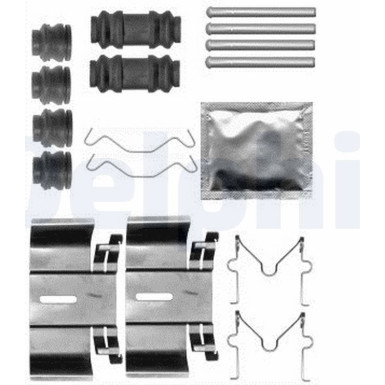 Delphi Zubehörsatz, Scheibenbremsbelag LX0563