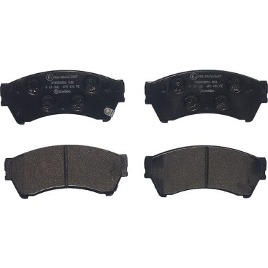 Brembo Bremsbelagsatz, Scheibenbremse PRIME LINE P 49 060 Brembo Bremsbelagsatz, Scheibenbremse PRIME LINE P 49 060