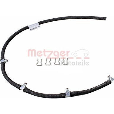 Metzger Schlauch, Leckkraftstoff 0840128