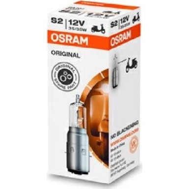 Osram Glühlampe, Fernscheinwerfer Original S2 12V Faltschachtel ORIGINAL MOTORCYCLE 64327
