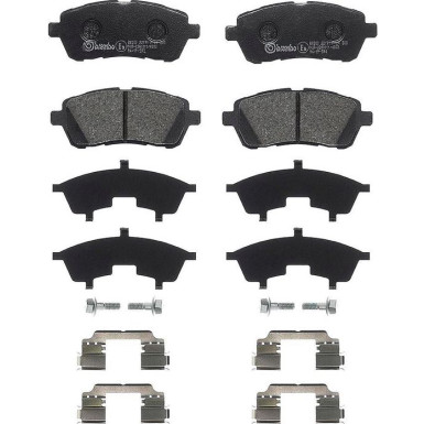 Brembo Bremsbelagsatz, Scheibenbremse PRIME LINE P 24 203 Brembo Bremsbelagsatz, Scheibenbremse PRIME LINE P 24 203