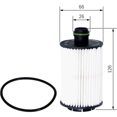 BOSCH F 026 407 249 Ölfilter BOSCH F 026 407 249 Ölfilter