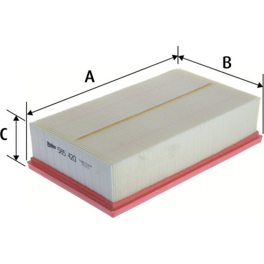 Valeo Luftfilter 585420