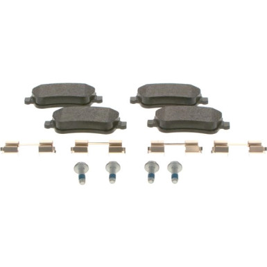 BOSCH Bremsbelagsatz, Scheibenbremse 0 986 494 126 BOSCH Bremsbelagsatz, Scheibenbremse 0 986 494 126