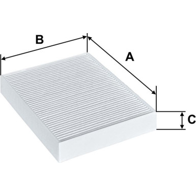 Valeo Filter, Innenraumluft VALEO ESSENTIAL 715815
