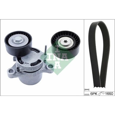 INA Keilrippenriemensatz 529 0307 10