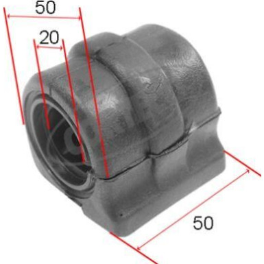 Lagerung, Stabilisator 80000097 Lagerung, Stabilisator 80000097