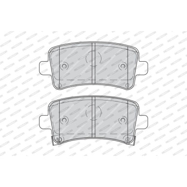 Ferodo Bremsbelagsatz, Scheibenbremse PREMIER ECO FRICTION FDB4209 Ferodo Bremsbelagsatz, Scheibenbremse PREMIER ECO FRICTION FDB4209