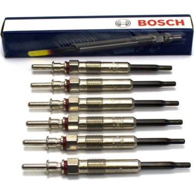 BOSCH 6 x Bosch Glühkerze Duraterm High Speed 0 250 402 002