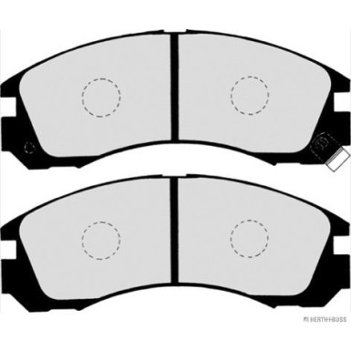 Herth+Buss Jakoparts Bremsbelagsatz, Scheibenbremse J3605031