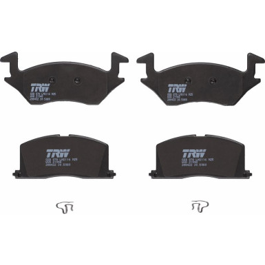 TRW Bremsbelagsatz, Scheibenbremse GDB878
