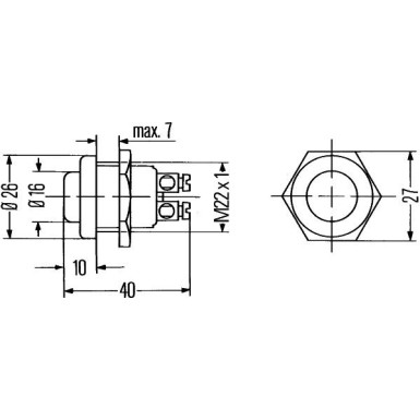 Zünd-/Startschalter 6JF 001 571-101