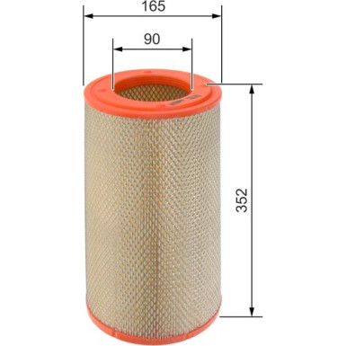 BOSCH 1 457 433 332 Luftfilter BOSCH 1 457 433 332 Luftfilter