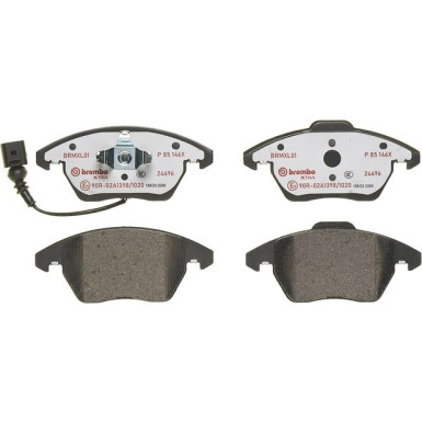 Brembo Bremsbelagsatz, Scheibenbremse XTRA LINE P 85 146X Brembo Bremsbelagsatz, Scheibenbremse XTRA LINE P 85 146X