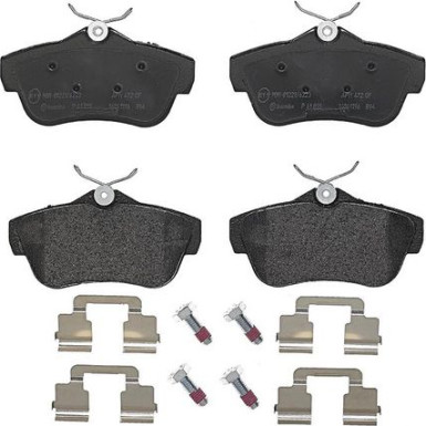 Brembo Bremsbelagsatz, Scheibenbremse PRIME LINE P 61 095 Brembo Bremsbelagsatz, Scheibenbremse PRIME LINE P 61 095